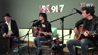 Chrissie Hynde  quotTalk of the Townquot  KXT Live Sessions [upl. by Aneetsirk]