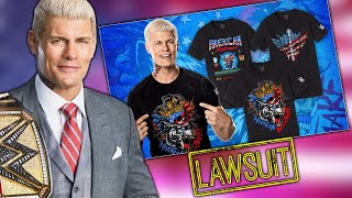 WWE amp Cody Rhodes HIT with a MASSIVE Lawsuit [upl. by Annawek]