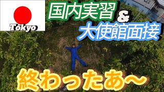 【ご報告】国内実習amp大使館面接終了‼️沖縄県に行きます。 [upl. by Rollins602]