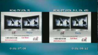 Digital TV Transition KCAL [upl. by Lawrence809]