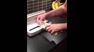 Prolectrix vacuum sealer in action [upl. by Ecneitap]