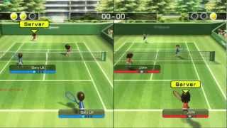 Professional Wii Sports Tennis Players [upl. by Kirit]