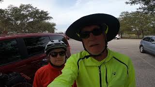 Pinellas Trail Bike Ride Largo to Tarpon Springs Florida [upl. by Yellah]