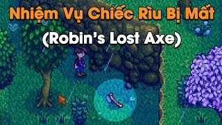 Nhiệm Vụ Chiếc Rìu Bị Mất Robins Lost Axe  Stardew Valley Wiki [upl. by Anreval907]