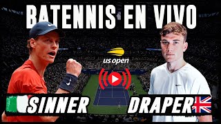 Jannik Sinner vs Jack Draper  Semifinal del US Open 2024  Reacción en vivo de BATennis [upl. by Bucella]