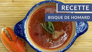 Recette de bisque de homard [upl. by Demmahom574]