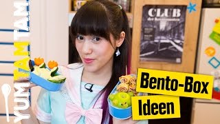 Bento Box  Onigiri OmeletteRöllchen und SternchenToast  yumtamtam [upl. by Ekyt]