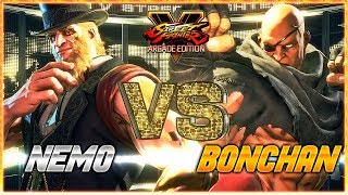 SFV AE ✪ NEMO G vs BONCHAN Sagat  Hype FT3 Set ✪ SF5 TenSFV [upl. by Ylaek29]