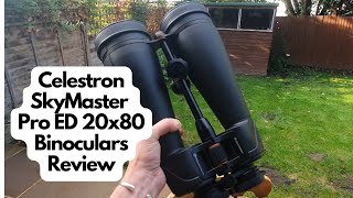 Celestron SkyMaster Pro ED 20x80 Binoculars Review [upl. by Erie563]