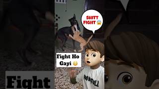 Fight Ho Gayi 😱  Cat Vs Doggy 🥺 [upl. by Wallie]