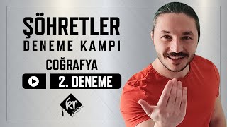 TYT Şöhretler Karması 2Deneme  Coğrafyanın Kodları [upl. by Fryd]