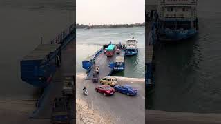 Ferry crossing the river Safety is the first priorityShort film entertainment 158 [upl. by Elbag]