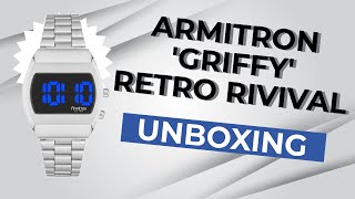 Get Ready to Travel Back in Time Watch Me Unbox the Sleek Armitron Griffy Retro Revival Watch [upl. by Odlabso]