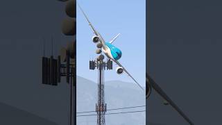 Plane Collided with Tower and Engine Fire [upl. by Daniyal]