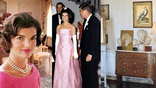 Jackie Kennedy New York City Apartment  INSIDE Jacqueline Kennedy Onassis Home  Interior Design [upl. by Matthew]