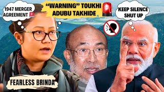 Brinda ThounaojamIndia na Burma dagi Meetop sing Kuki Militants sijnnaraga pusllkpani🚨 Must Watch [upl. by Juetta]