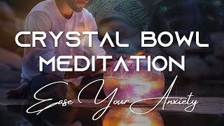 Crystal Bowl Sound Bath To Activate Your Parasympathetic Nervous System  EXTRA LARGE BOWLS [upl. by Enaj164]