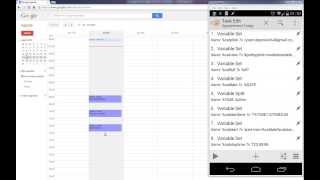 Tasker tutorial Morning Series Part 04 Get data from your Google Calendar [upl. by Elianore]