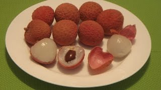 Litchi Fruit How to Eat Lychee Fruit [upl. by Kolnos]