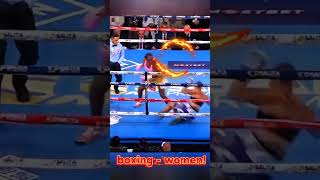 Boxing  women    💪 boxing knockdown [upl. by Hermes]