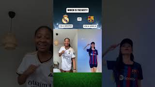 HALA MADRID Vs VISCA BARÇA shorts dance music halamadrid viscabarça laliga [upl. by Lukin865]