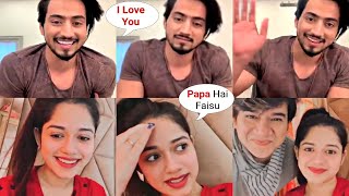 Faisu And Jannat Zubair LIVE Video Today  MR Faiisu  Jannat Zubaiir Rahmani  New Song  TikTok [upl. by Odlaumor]