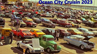 Ocean City Cruisin ultimate USA east coast classic car show Inlet parade hot rods classic cars UHD [upl. by Areyk]