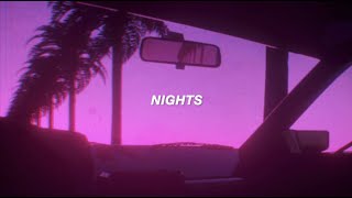 Nights Lyric Video  Frank Ocean [upl. by Oralla]