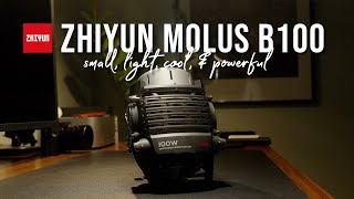 ZHIYUN MOLUS B100  Small Light Cool amp Powerful [upl. by Olzsal]