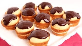 Boston Cream Cupcakes Recipe  Laura Vitale  Laura in the Kitchen Episode 737 [upl. by Shari]