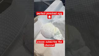 perfect poached egg trick  how to make poached egg [upl. by Lavine524]