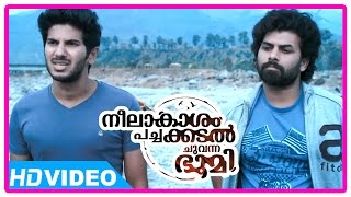 Neelakasham Pachakadal Chuvanna Bhoomi Movie  Scenes  Sunny goes back to Ena Saha  Dulquer [upl. by Shelman]