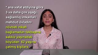 QANUNDA Yaşa görə müavinət nədir [upl. by Aniaj]