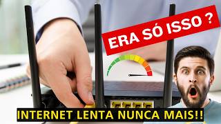 COMO AUMENTAR A VELOCIDADE DA SUA INTERNET EM MENOS DE 5 MINUTOS [upl. by Ycam415]