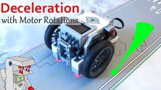 Smart Deceleration Program Controlled with Motor Rotations  EV3 Navigation with Bendik Skarpnes [upl. by Santana]