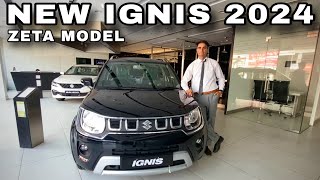 Ignis Zeta 2024 detailed review  Huge discount on Ignis  New Ignis black 2024 [upl. by Cacka]