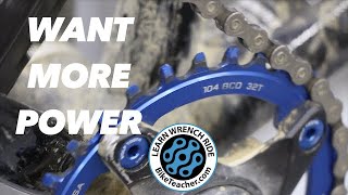 Increase your chainring size for more power [upl. by Pogah725]