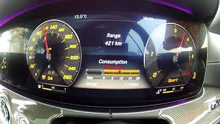 2017 MercedesBenz E220d Coupé acceleration [upl. by Krm]