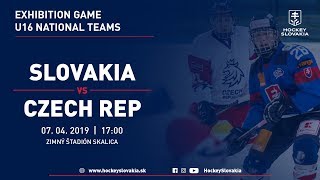 U16 Exhibition game  Slovakia vs Czech Republic [upl. by Notlim]