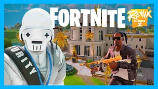 Pretending to be HENCHMENS in Fortnite Remix CHAPTER 2 IS BACK [upl. by Annawyt]