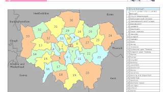 London Editable Map [upl. by Lukas261]