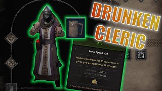 Drunken Cleric Build is Too Good  Solo Goblin Caves Gameplay  Dark and Darker [upl. by Eseeryt423]