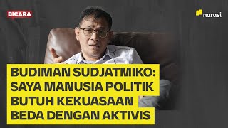 Budiman Sudjatmiko Dukung Prabowo Manusia Politik Butuh Kekuasaan  Bicara [upl. by Hamil]