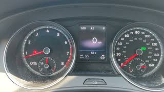 Find odometer reading in Volkswagen Atlas [upl. by Gnus]