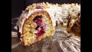 Cranberry Orange Bundt Cake Recipe 🍊🍰 • Incredibly Moist amp Delicious Cake 😋  Episode 266 [upl. by Mclaurin]