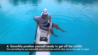 getting off a surfski in emergency with Oscar Chalupsky and Epic Kayaks [upl. by Anoy]