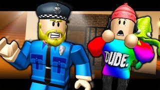 THE LAST GUEST  OFFICER FINKLEBERRY ESCAPES PRISON A Roblox Jailbreak Roleplay Story [upl. by Inaffets]