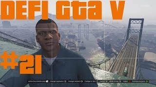 GTA 5  Défi 21  Backflip en haut du pont [upl. by Stelle]