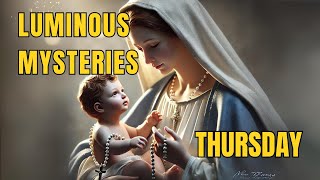 The Luminous Mysteries❤️ VIRTUAL ROSARY  Thursdays [upl. by Ringo]