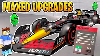 Buying The FASTEST FORMULA ONE Car In Roblox PA [upl. by Naerb817]